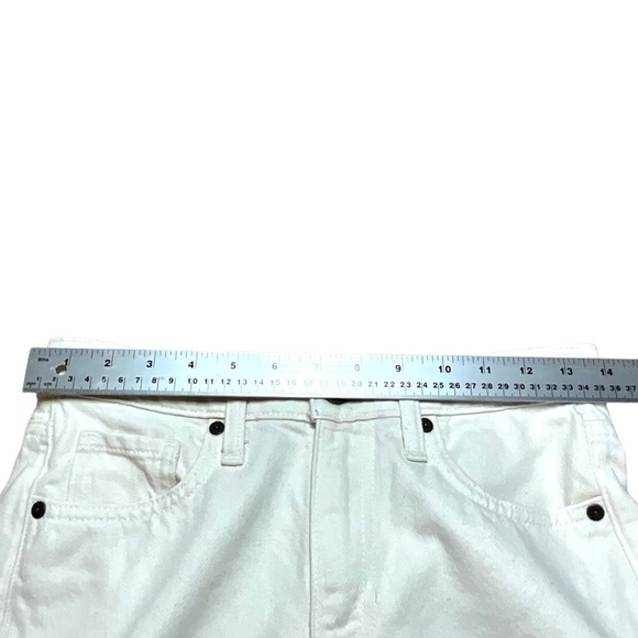 BANANA REPUBLIC Premium Denim Cotton Blend High Rise Wide Leg Jeans w/ Slits 26P - Picture 5 of 10